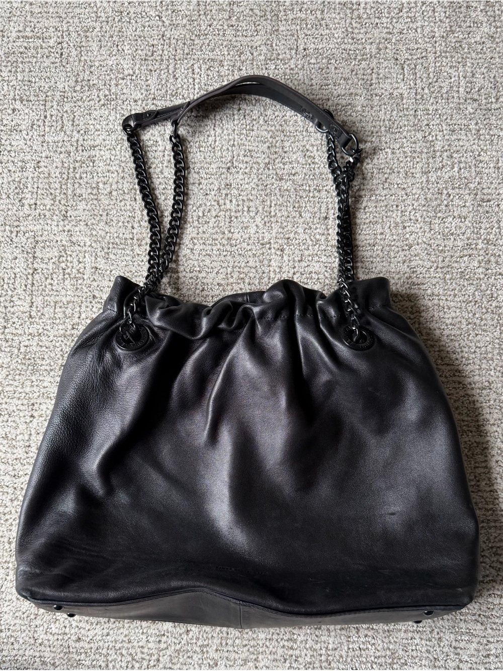 Aimee Kestenberg Willow Leather Shoulder Tote Bag Purse - Picture 11 of 14